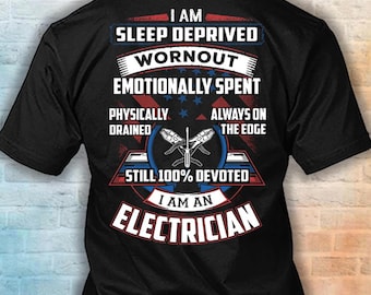 Electrician Shirt, 100% Devoted Electrician Hoodie, Electrician Appreciation Gift #devoted-electrician