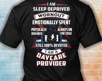 Daycare Provider Shirt, 100% Devoted Daycare Provider Hoodie, Daycare Provider Appreciation Gift #devoted-daycareprovider