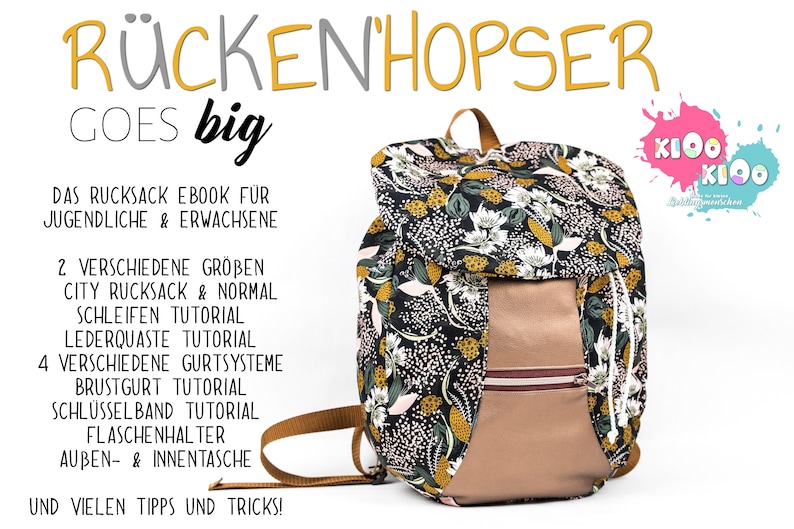eBook R\u00fcckenhopser GOES big \u2013 Das Rucksack EBook f\u00fcr Jugendliche /& Erwachsene!