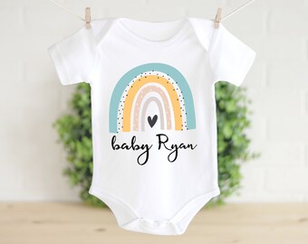 rainbow baby onesie australia