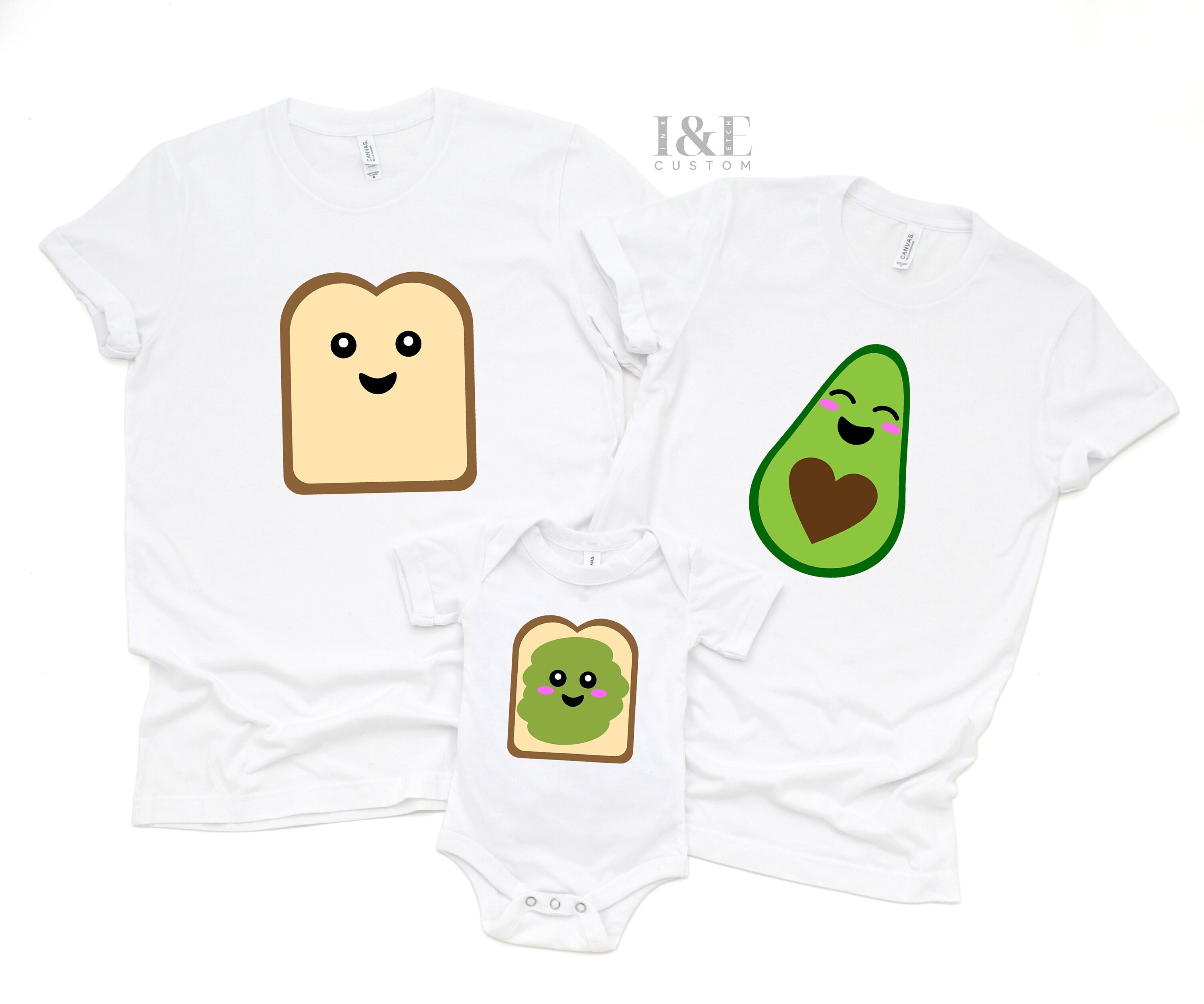 Avocado Toast Matching Family T-shirts 