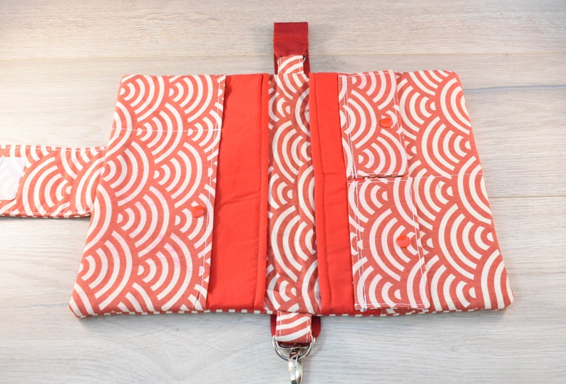 Nappy Wallet Diaper Clutch Wipes Holder Diaper Bag Nappy Bag Baby Shower Gift Nappy Purse Diaper Purse Red Clutch