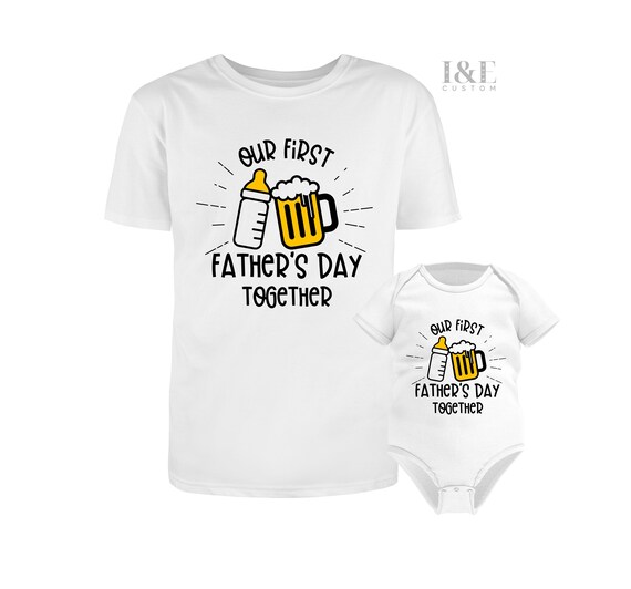 Father and Son Matching Shirts Fathers Day Dad Gifts Daddy & Me Outfits 