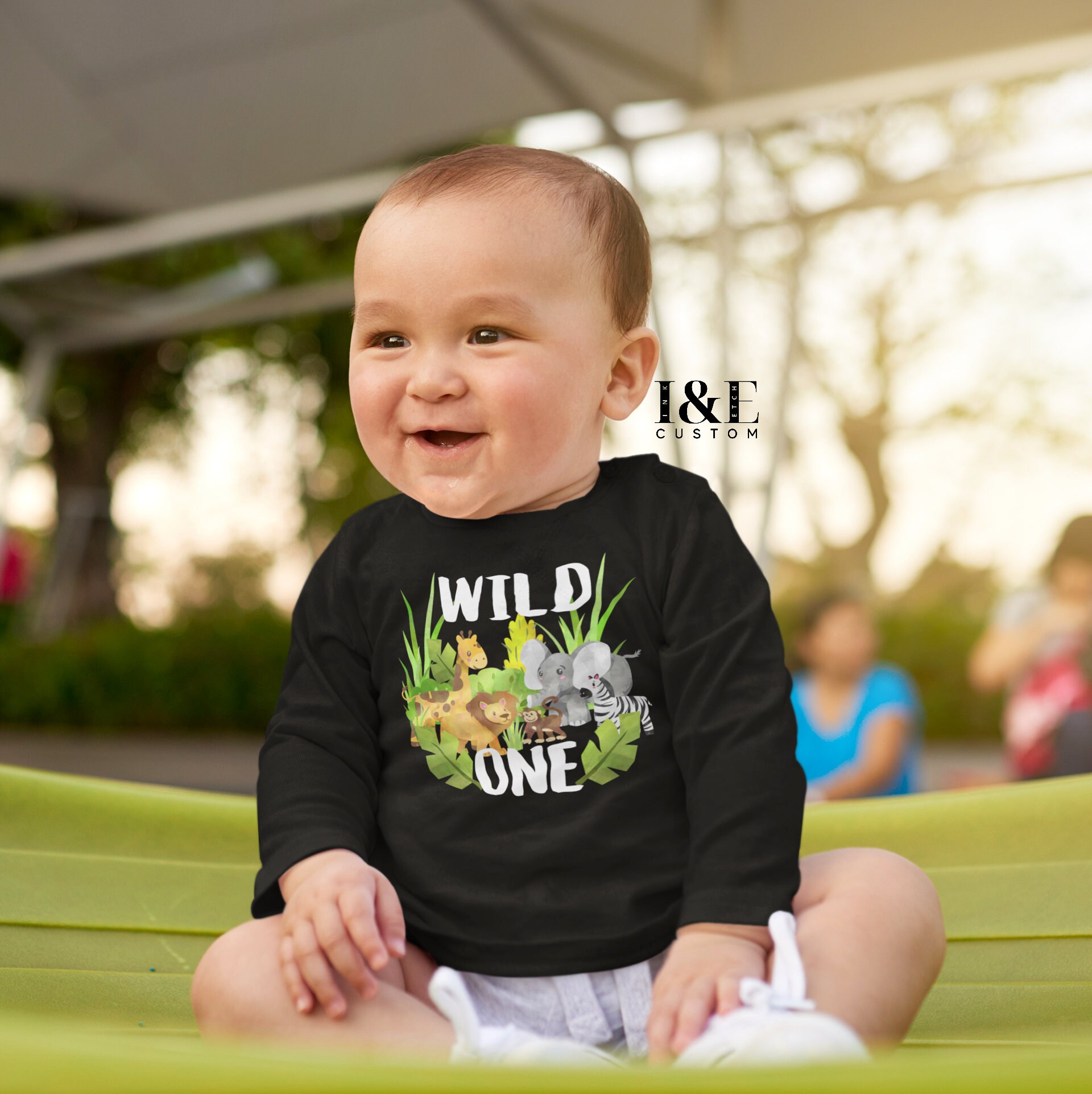Safari Animal First Birthday Tshirt Safari Baby Birthday Etsy Australia