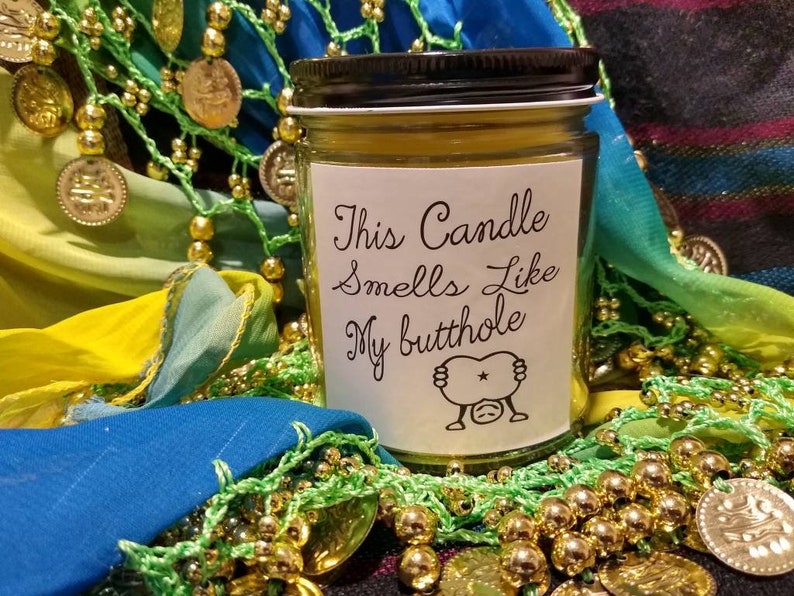 Smells Like My Butthole/ Scented Candle/ Gag Gift / Novelty Candle / Etsy