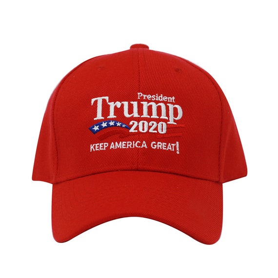 Trump 2020 Keep America Great Campaign Embroidered Hat Etsy