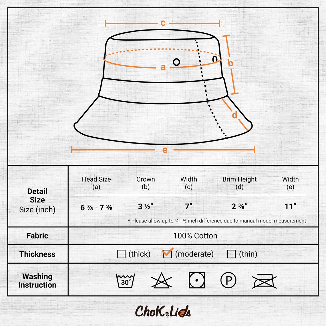 Everyday Cotton Style Bucket Hats Unisex Trendy Lightweight Etsy