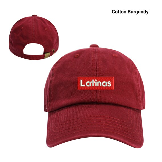 Latinas Embroidered Verbiage Trend Dad 