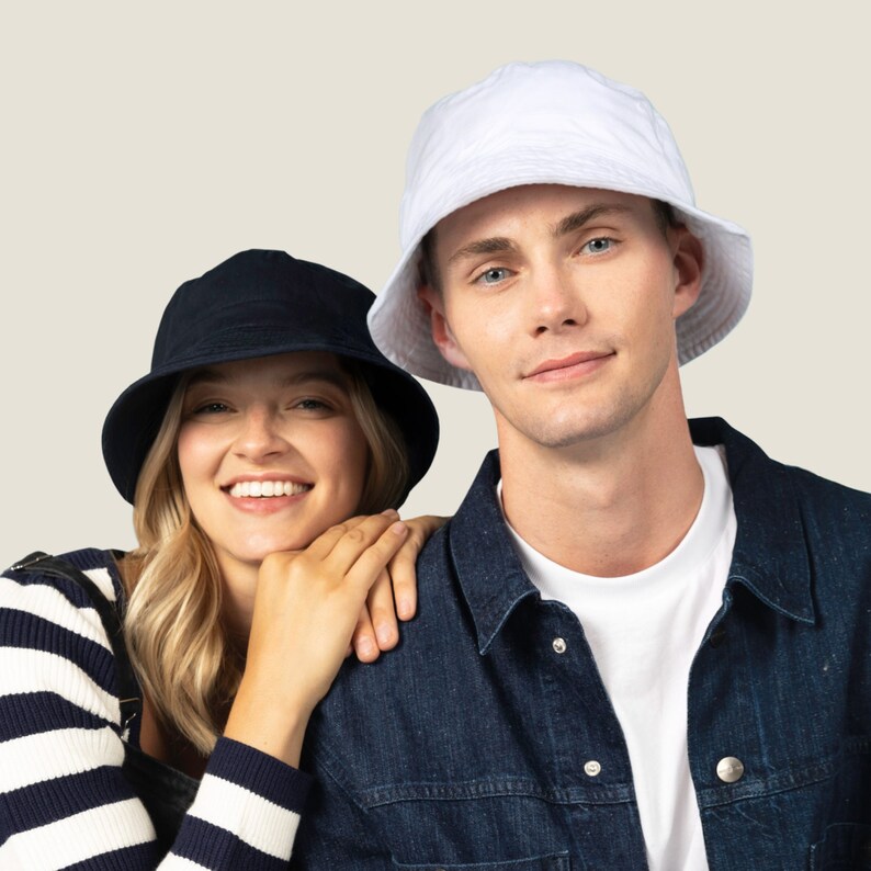 Everyday Cotton Style Bucket Hats Unisex Trendy Lightweight Outdoor Hot Fun Summer Beach Vacation Getaway Headwear