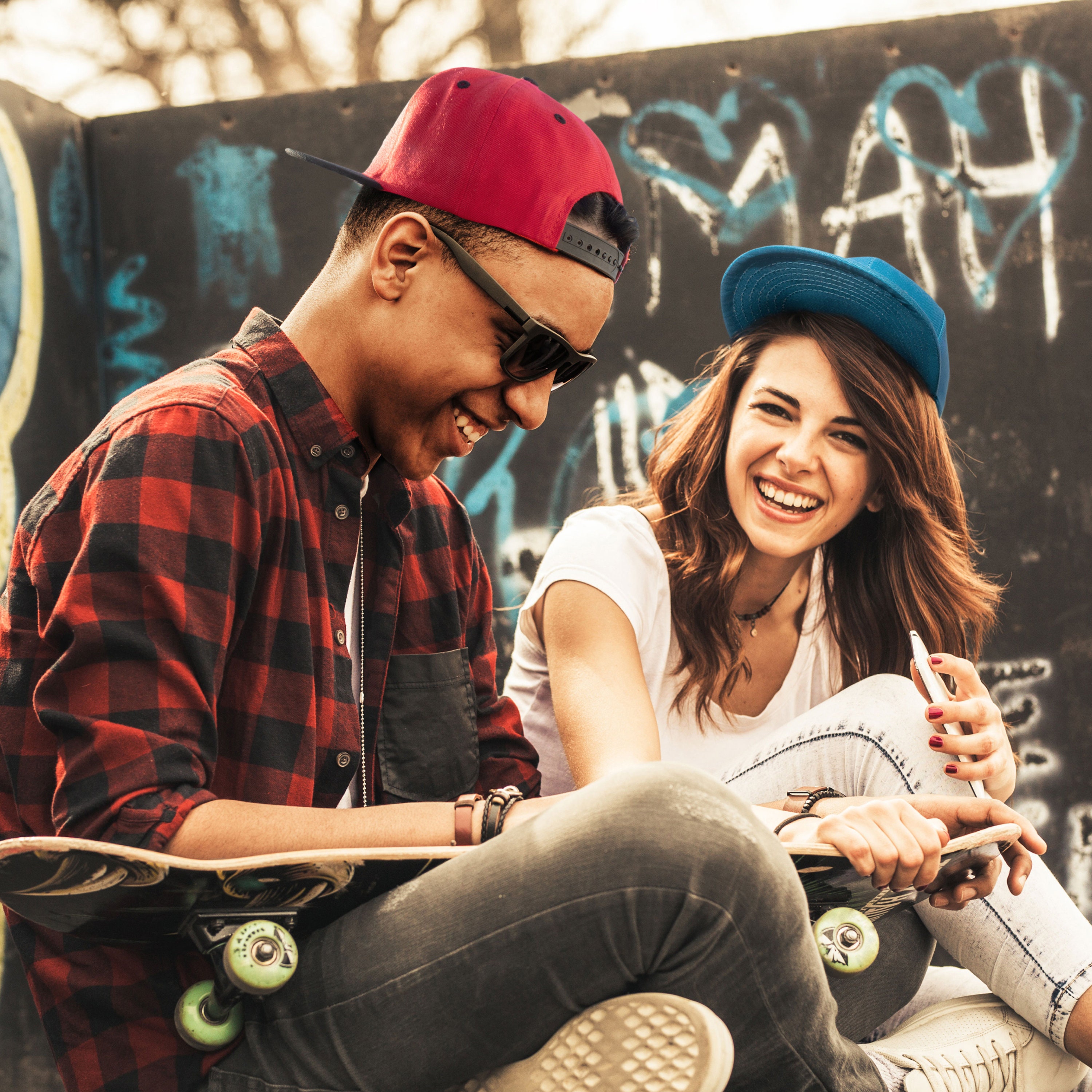 Flat Brim Visor Classic Snapback Hat 