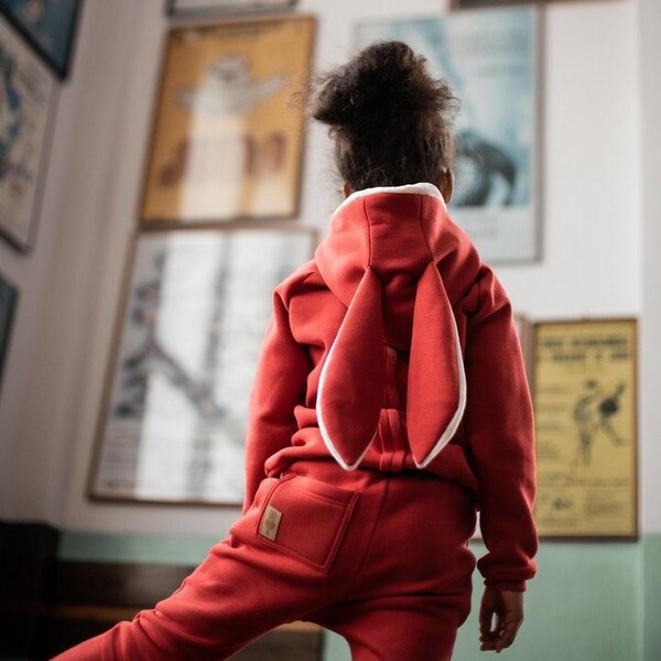 Hoodie With Ears Etsy