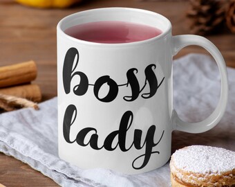 Boss Mug - Boss Lady - Meilleur cadeau pour Boss, cadeau personnalisé, personnalisé-153