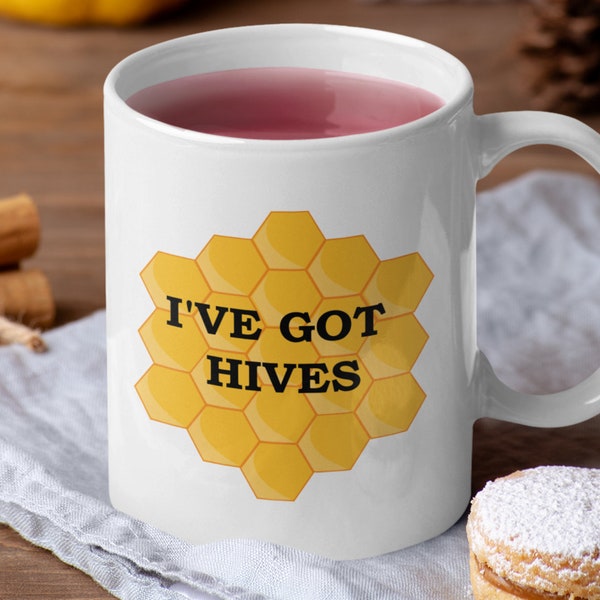 Beekeeping Mug I've got hives,personalized gift,custom-755