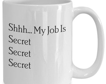 Cia taza, cia taza blanca, regalo de la Cia, regalo de la Cia para la Cia, regalo fresco de la Cia, regalo divertido de la Cia, regalos a cia, regalos de cumpleaños de la Cia, regalos de Navidad de la Cia, taza cia