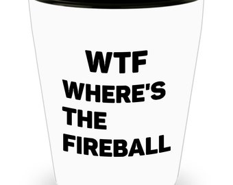 Vaso de chupito con forma de bola de fuego: ¡un regalo novedoso!