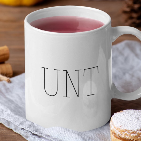 Unt mug UNT,personalized,custom-21