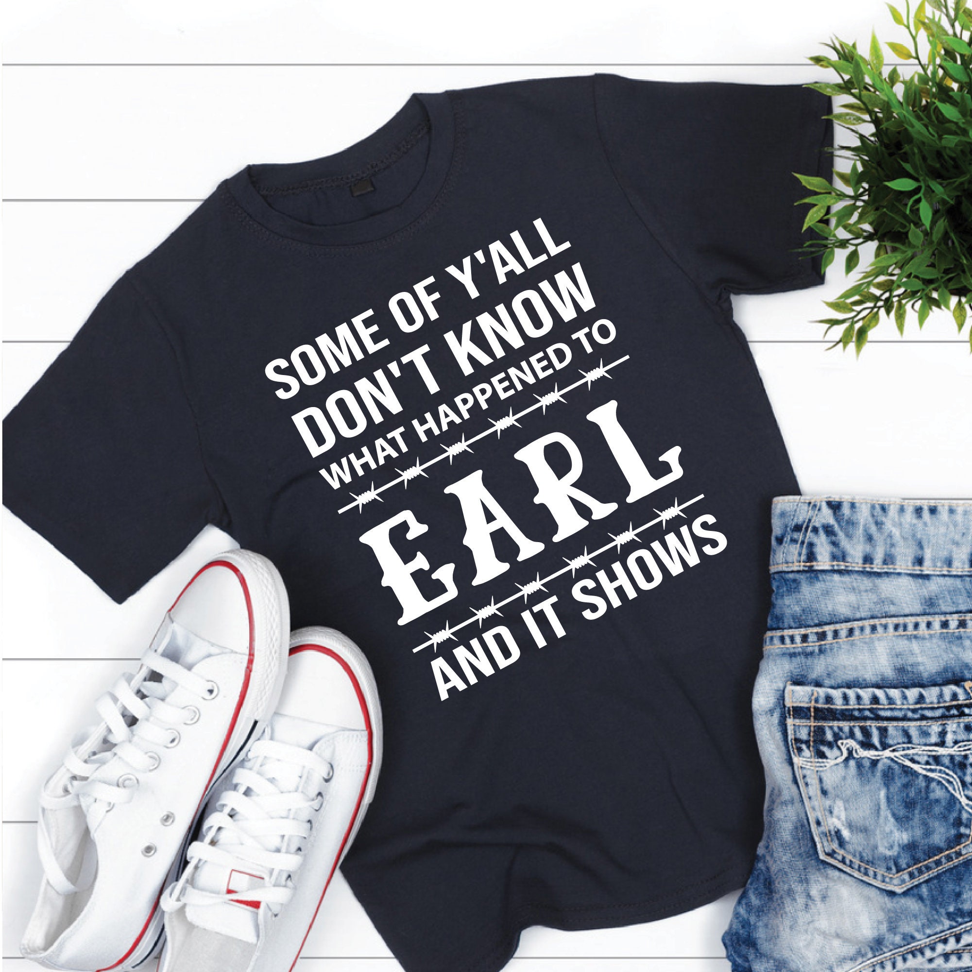 Some Of Y'all Don't Know What Happened To Earl Women's Tank Top - Retro Steer Skull Western Style Summer Tops