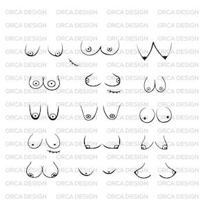 Types of Women's Breasts ,all Boobs Are Good Boobs Svg,boobs Svg