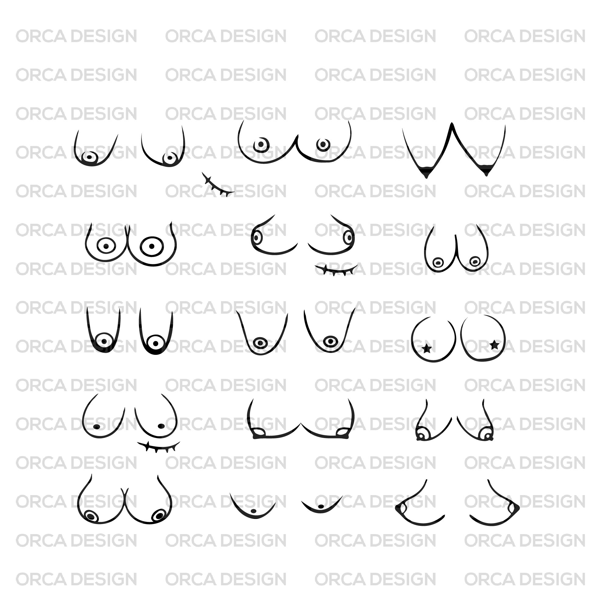 Types of Women's Breasts ,all Boobs Are Good Boobs Svg,boobs Svg, Body  Svg,boobs Svg Png Digital File -  Canada