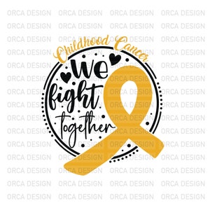 Childhood Cancer, Cancer Support Crewneck , Cancer Survivort , Cancer Awareness , Awareness , Cancer Ribbon svg,png,digital file