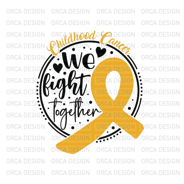 Childhood Cancer, Cancer Support Crewneck , Cancer Survivort , Cancer Awareness , Awareness , Cancer Ribbon svg,png,digital file