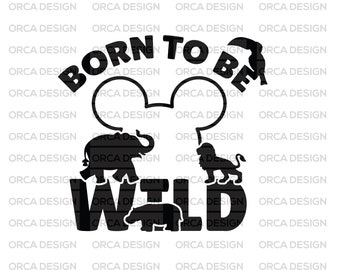 Born To Be Wild svg,png Digital file download
