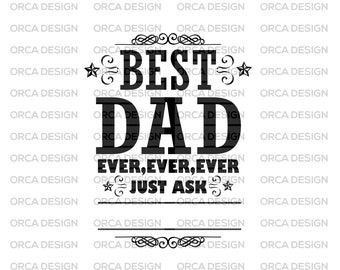 Customizable Father's Day svg, Best Dad ever Custom Kids Name svg,Gift for Dad CHANGE NAMES, Best Fathers Day svg, png digital fil