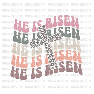 He is Risen Svg, Easter Svg, Christian Svg, He Is Risen Png, Jesus Easter Svg, png,digital file