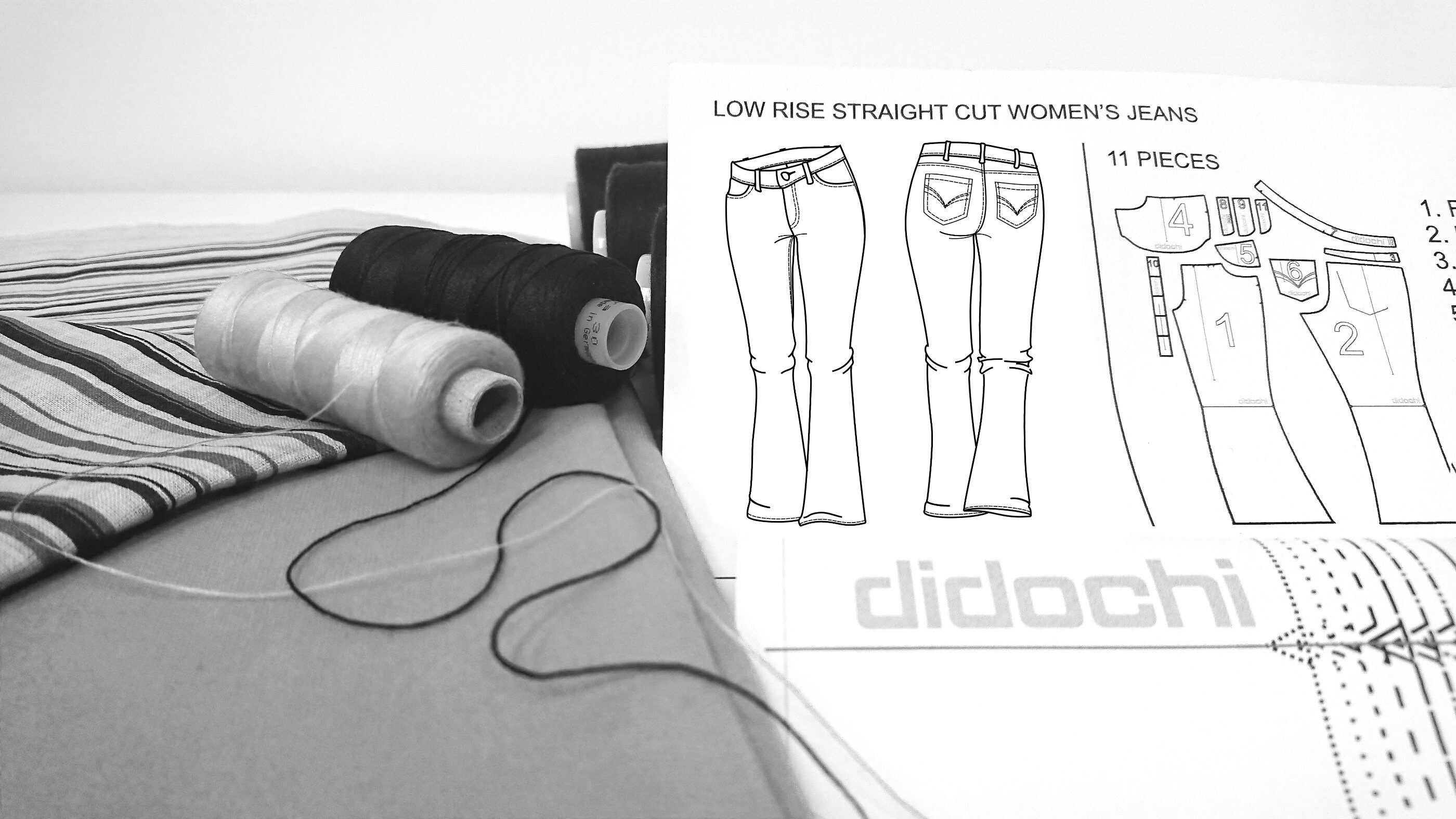 Plus Size PDF Jeans Sewing Pattern Flared Leg Jeans - Etsy