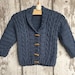Cable detail cardigan,soft baby boy girl , wooden toggles, hand knitted, girls, other colours 