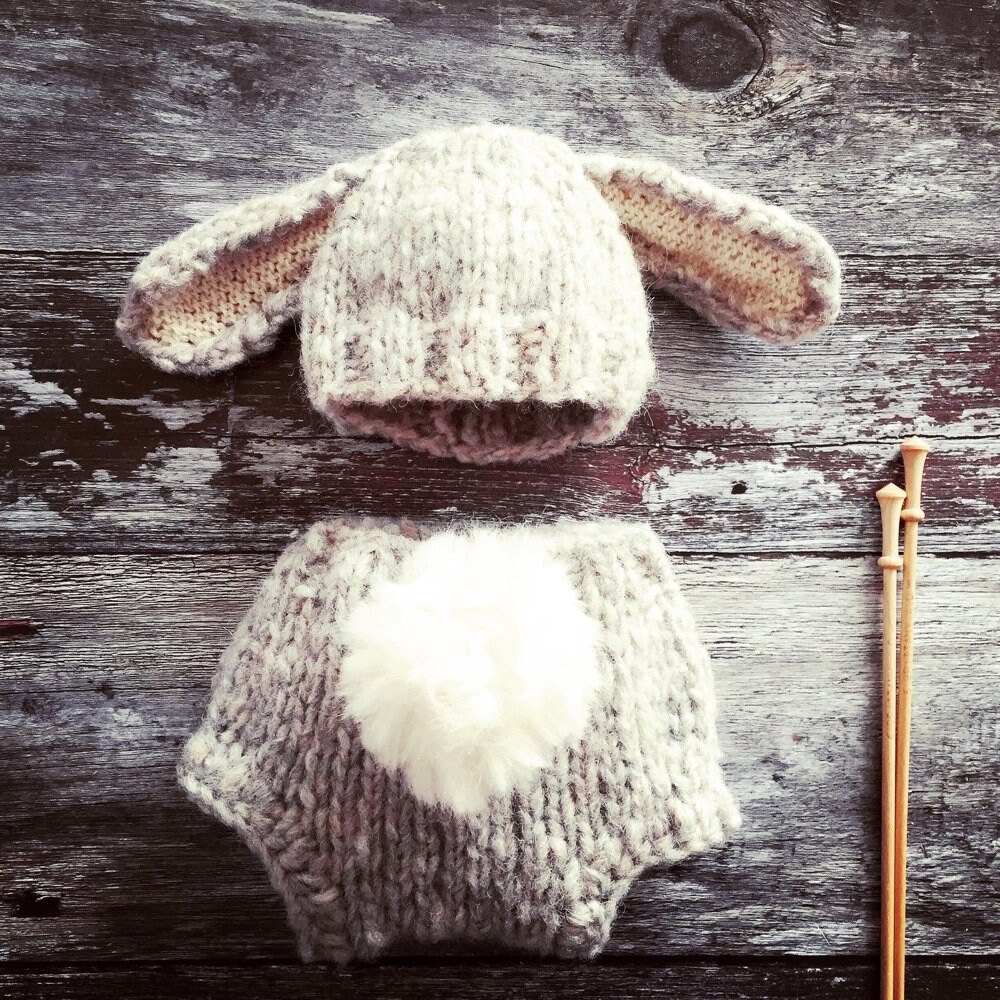 Vestito Neonato Pasqua Con Cappello Da Coniglietto - Set Carino Per La Prima Pasqua - Foto 5