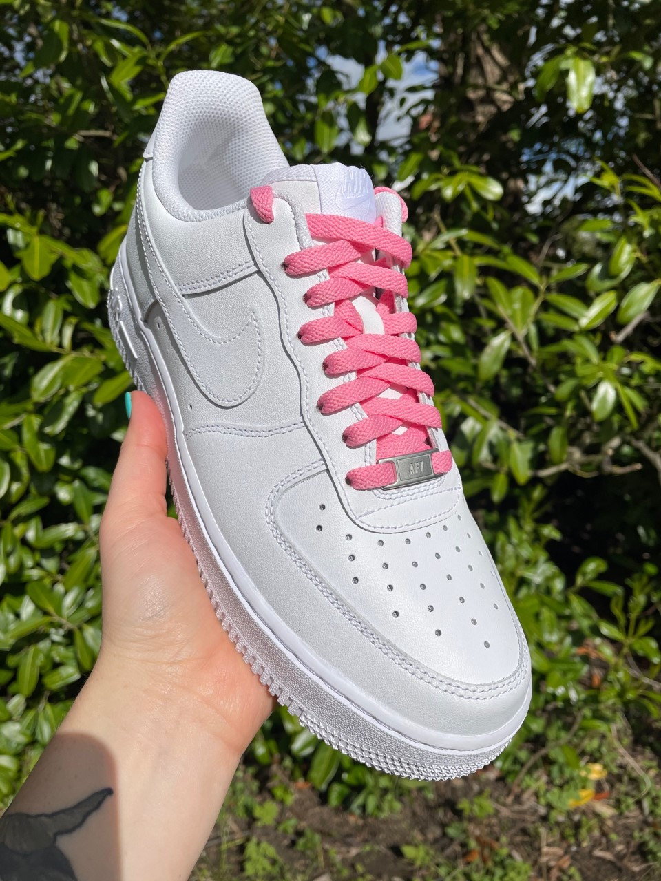 SneakerScience Air Force 1 Replacement Laces Hot Pink | Etsy