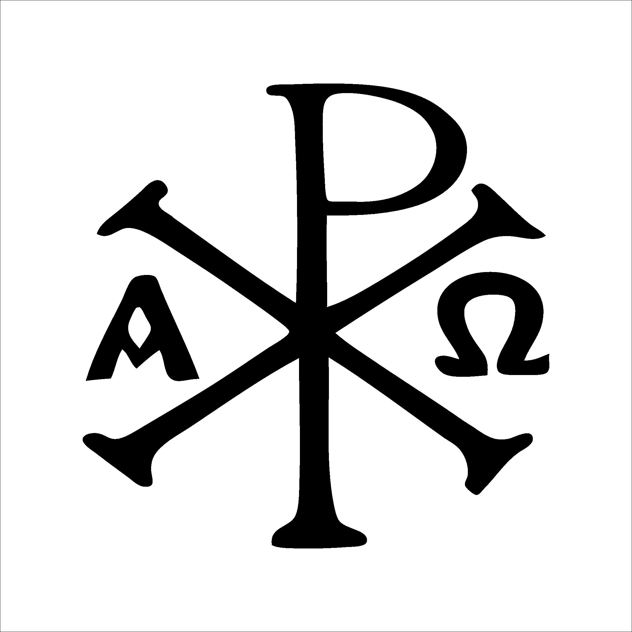 Chi Rho Christian Symbol Wall Decal and Bumper Sticker - Etsy 日本