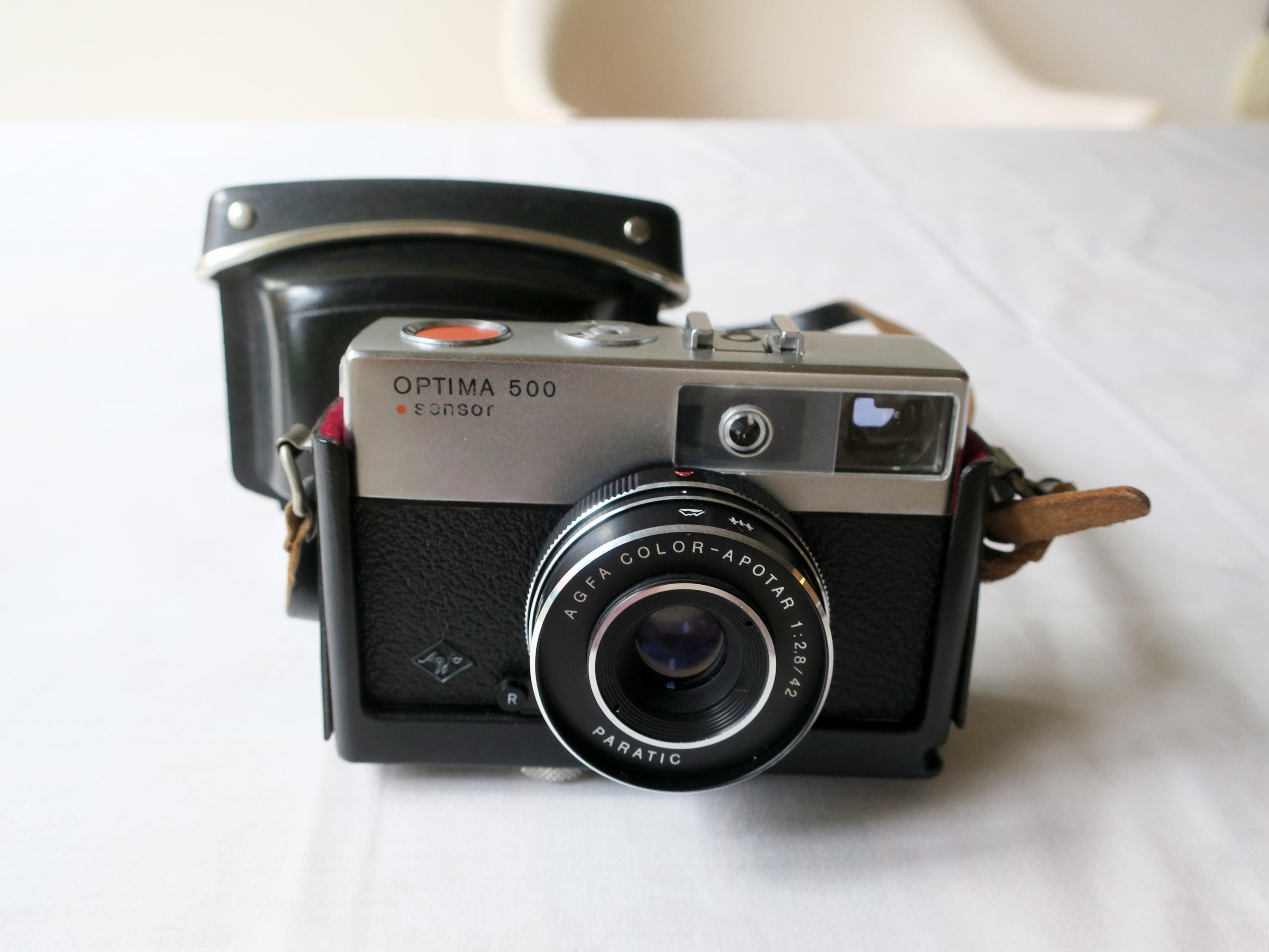 Vintage Camera Camera Camera Camera Agfa Optima 500 Sensor