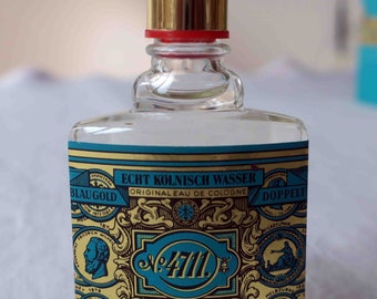 Vintage Echt Kölnisch Wasser Eau de Cologne Square various sizes