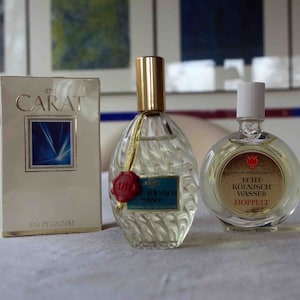 Vintage Cologne Water Eau de Cologne Various designs