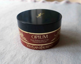 Vintage YSL OPIUM Yves Saint Laurent Body Powder