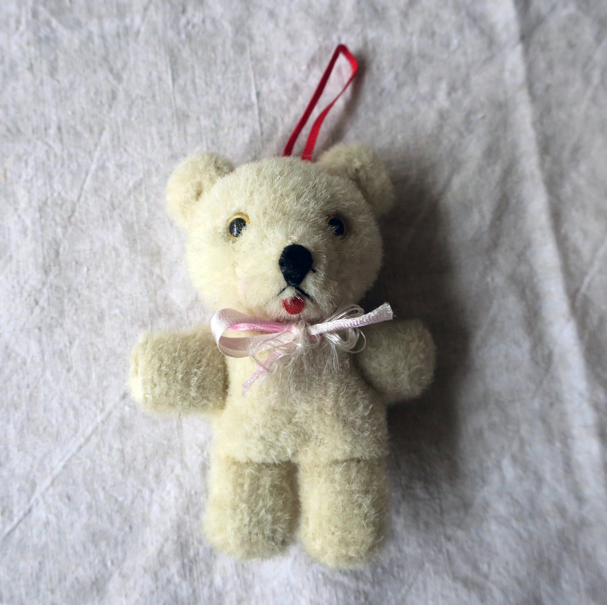 Vintage Cute Small Rough Bear Teddy - Etsy