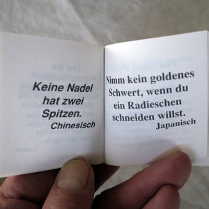Vintage Minibuch östliche Philosophie Bild 3