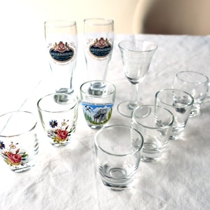 Vintage Shot Glasses Stamper