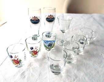 Vintage Shot Glasses Stamper