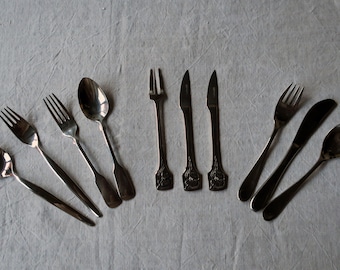 Vintage kleine Besteck Sets BSF von Zwilling