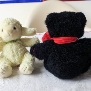 Vintage Schaf von Teddy-Hermann und Kater von Nelsi-Collection Toys Holland Bild 8