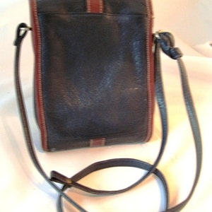 Vintage Leder Messenger Papillon Schulter Tasche Bild 2