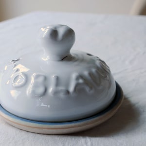 Vintage Ceramic Lid Garlic Butter