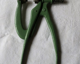 Vintage rivet pliers, pressing pliers, shoemaker's tool, saddler's tool