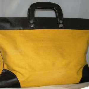 Vintage Handtasche Shopper imagem 1