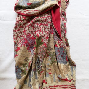 Vintage (9) giant cloth with forest animals