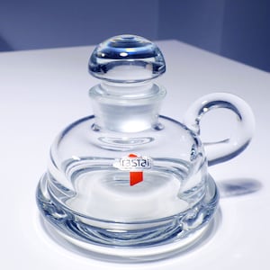 Vintage carafe or bottle with stopper