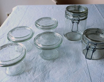 Vintage Jars Bottle Mason Jars Storage jars